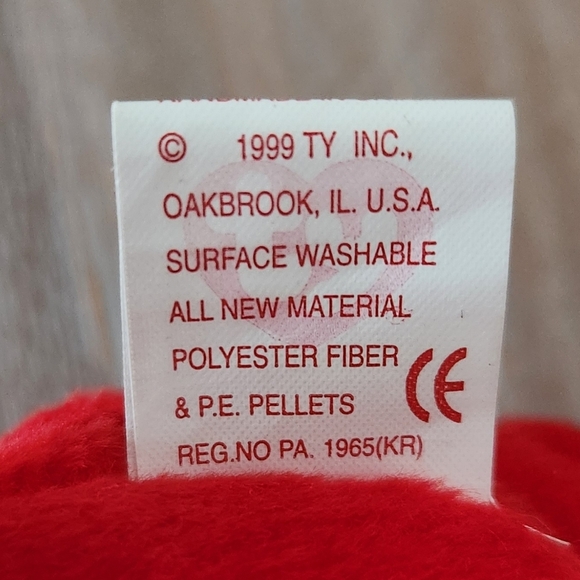 🐻Ty Beanie Baby “Osito” the Bear – 1999, Mexican Flag Edition, Excellent - Picture 11 of 16